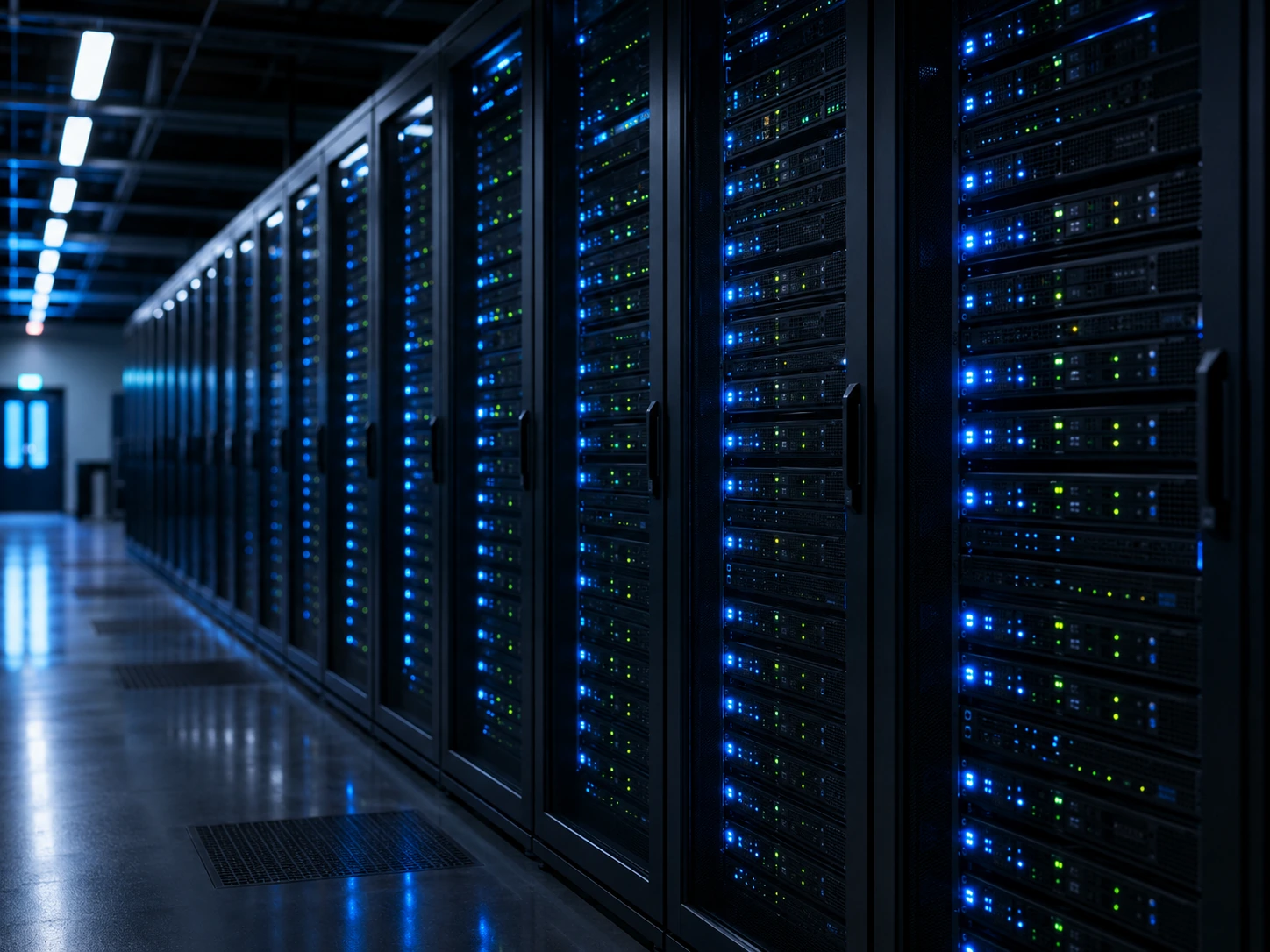 ASNET serverska sala sa mrežnom i hosting infrastrukturom