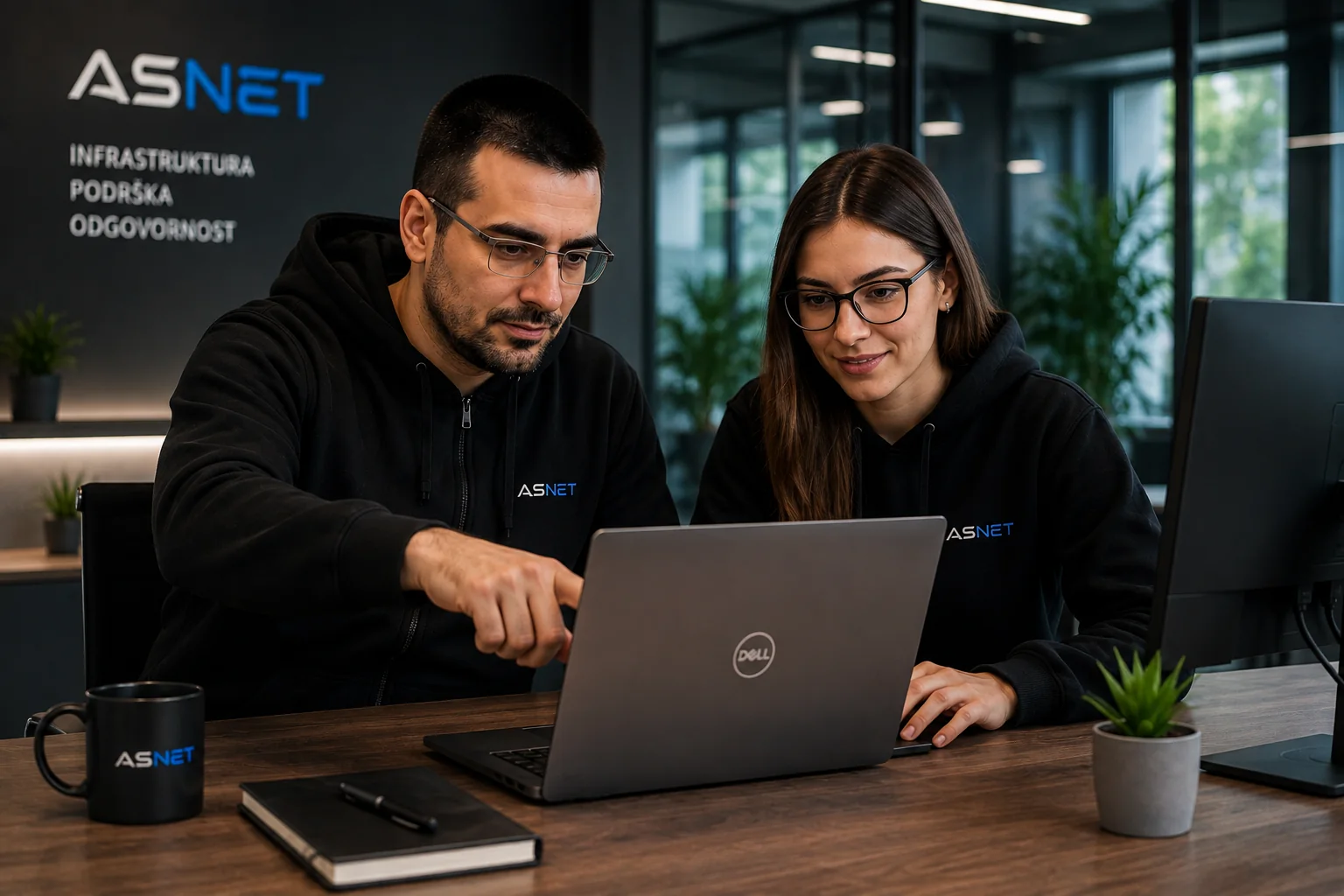 ASNET tim radi zajedno