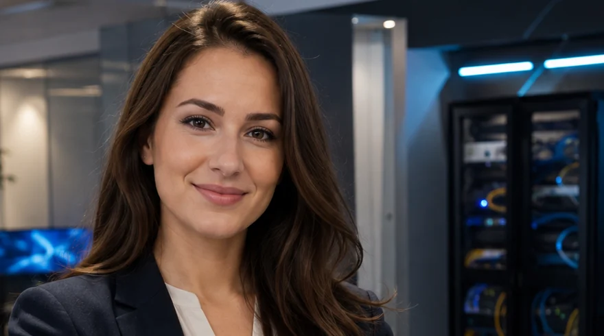 Jovana u kancelariji